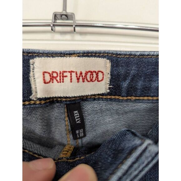 Driftwood Kelly Jeans women's W32 L33 embroidered Bootcut Southwest aztec - Picture 3 of 6